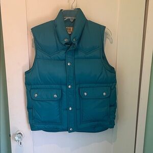 REI Women's Teal Puffer Vest